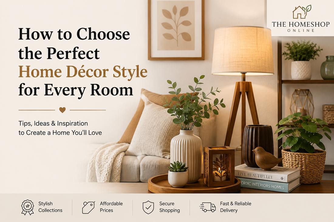 How to Choose the Perfect Home Décor Style for Every Room