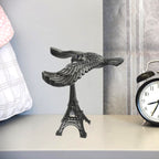 Indo Glow Balancing Eagle Toy with Eiffel Tower base on a white background, showcasing its unique design.