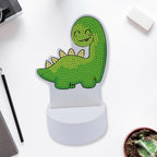 Compact LED Desk Lamp for kids, ideal for reading or as a soothing night lamp.