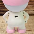 Collection of various cartoon LED desk lamps showcasing different fun designs and colors.