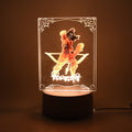 Lord Shree Ram 3D LED night lamp with soft white light illuminating