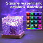 The versatile Ocean Wave Projector Lamp enhancing the ambiance of a home interior.