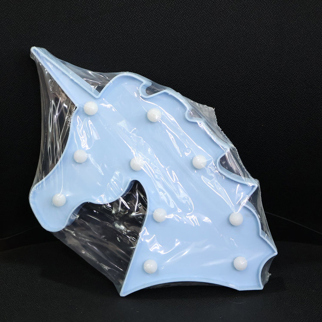 Battery powered LED night lamp in unicorn shape for kids