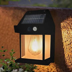 Garden Vera Solar Wall Lamp, wireless outdoor light with motion sensor.