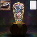 3D firework LED decorative bulb for sparkling home ambience