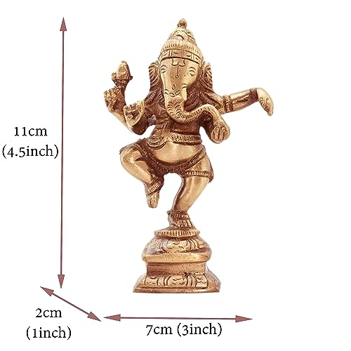 Brass Idol of Nataraja – The Dancing Ganesha