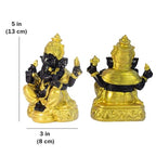 Divine Lord Ganesha Idol Dashboard Showpiece | 5-Inch Auspicious Statue for Car, Home Temple