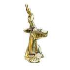Premium Brass Deer Figurines (Set of 2) for Home Decor, Living Room Centerpiece, Office Desk