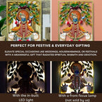 Lord Shrinathji Iron Metal Wall Décor (24x18in)