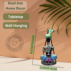 Set of 3 Rajasthani Folk Musician Wall Hanging Showpieces