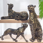 Luxurious Gold Camel Statue Set – Intricately Detailed Poly-Resin Home Décor Showpiece – Gift for Living Room, Office