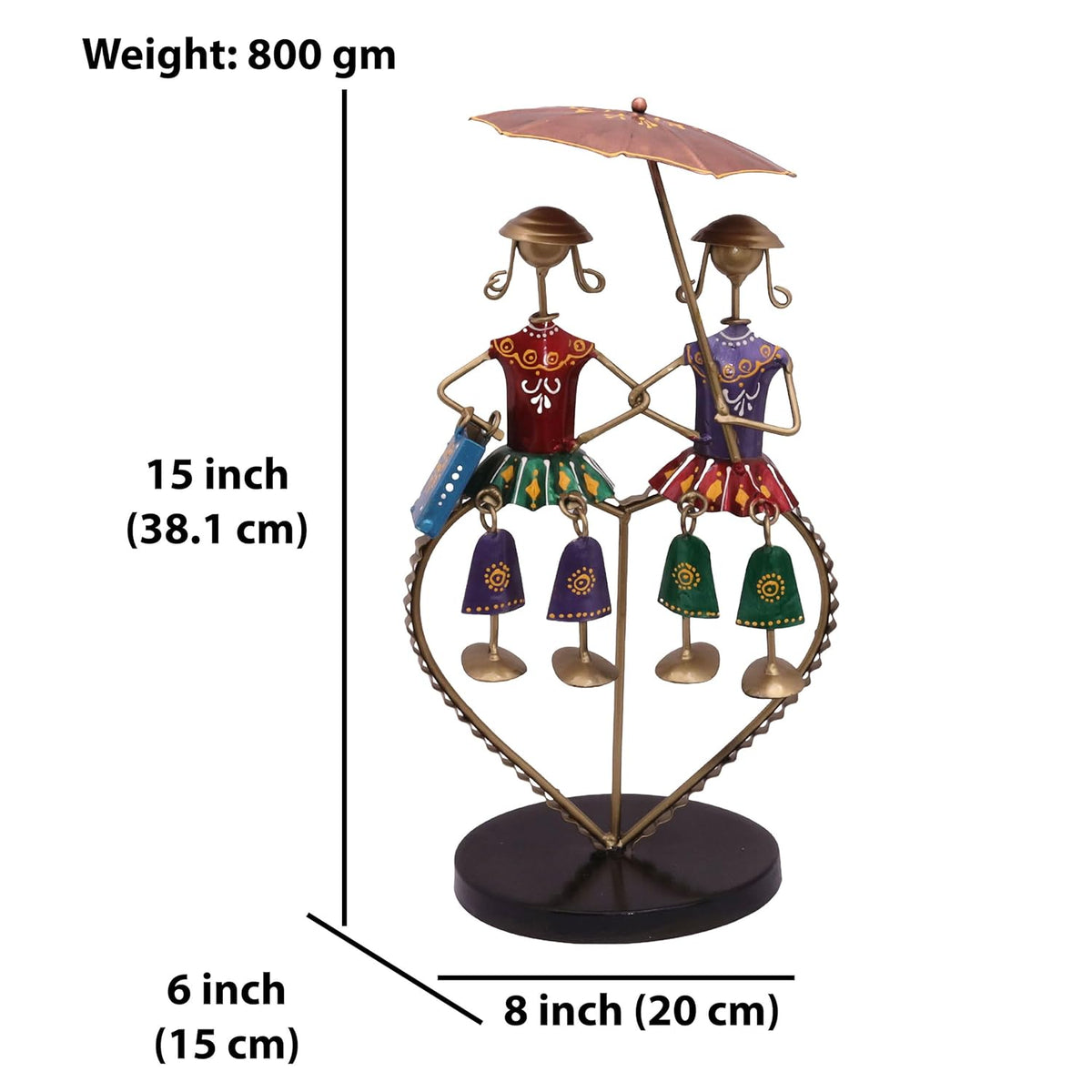 Valentine Couple Love Dolls Showpiece