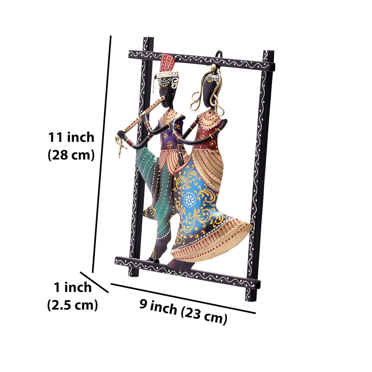 Radha Kishan Wall Hanging Showpiece