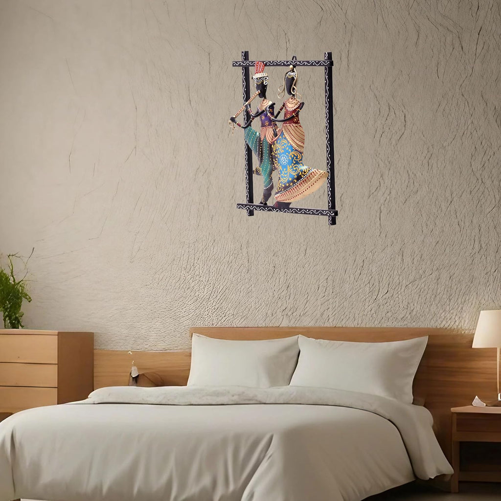 Radha Kishan Wall Hanging Showpiece