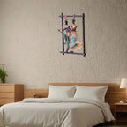 Radha Kishan Wall Hanging Showpiece