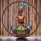 Ethnic Rajasthani Musicians Figurine Set – Iron Hand-Painted Home Decor – Ideal for Wedding