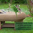 Garden Planter with Drainage Hole