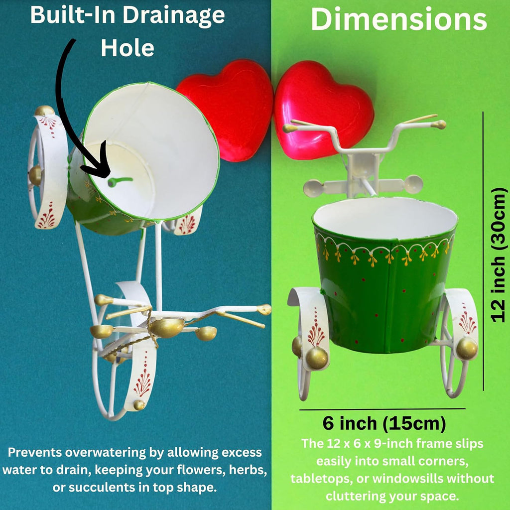 Garden Planter with Drainage Hole