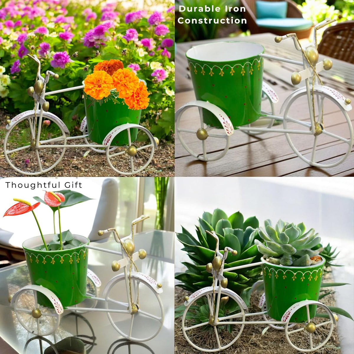 Garden Planter with Drainage Hole