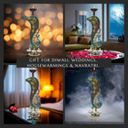 Handcrafted Peacock Tealight Candle Holder