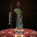 Handcrafted Peacock Tealight Candle Holder