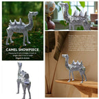 White Metal Camel Showpiece