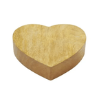 Mango Wood Heart Shaped Jewelry Tray | Trinket Dish for Rings, Earrings & Keys