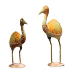 Metal Crane Bird Showpiece Pair, Saras Jodi Home Decor Set of 2