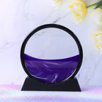 Moving Sand Art – Round Liquid Motion Decor | Styleva